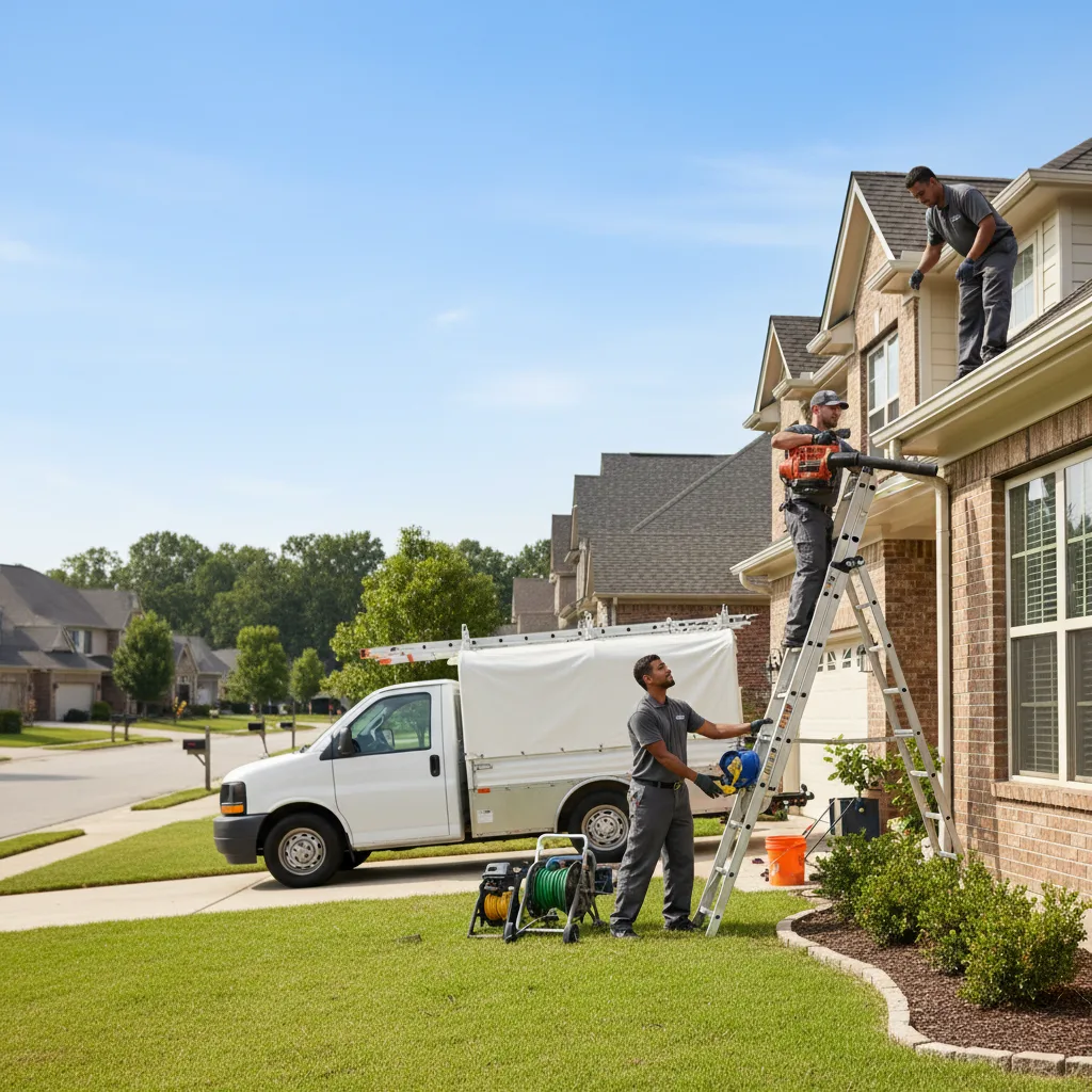 Home Gutter Service in Middletown, IL near me